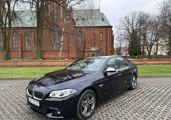 BMW Seria 5 cena 79500 przebieg: 83000, rok produkcji 2014 z Ryki małe 704